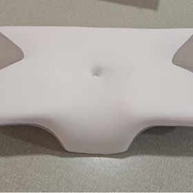 New Slow-rebound Zero-pressure Memory Foam Pillow (Option: Gray-Pillow)